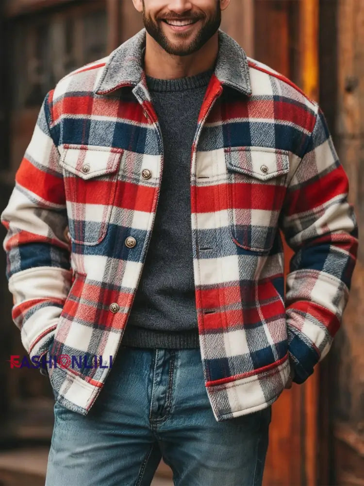 Men's British Style Casual Jacket