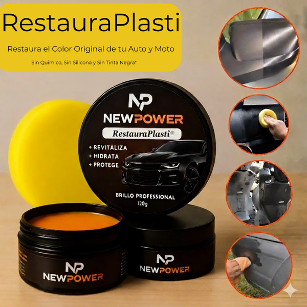 RestauraPlasti® - El color de fábrica en segundos