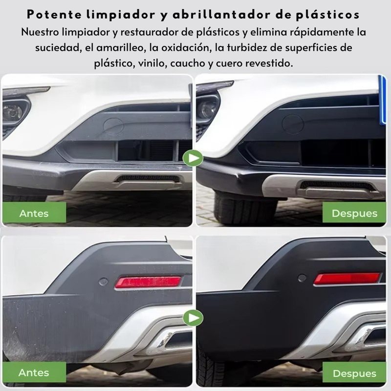 RestauraPlasti® - El color de fábrica en segundos