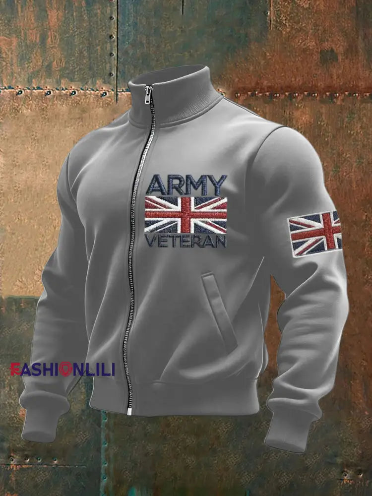 Men's ARMY VETERAN Print Sweatshirt