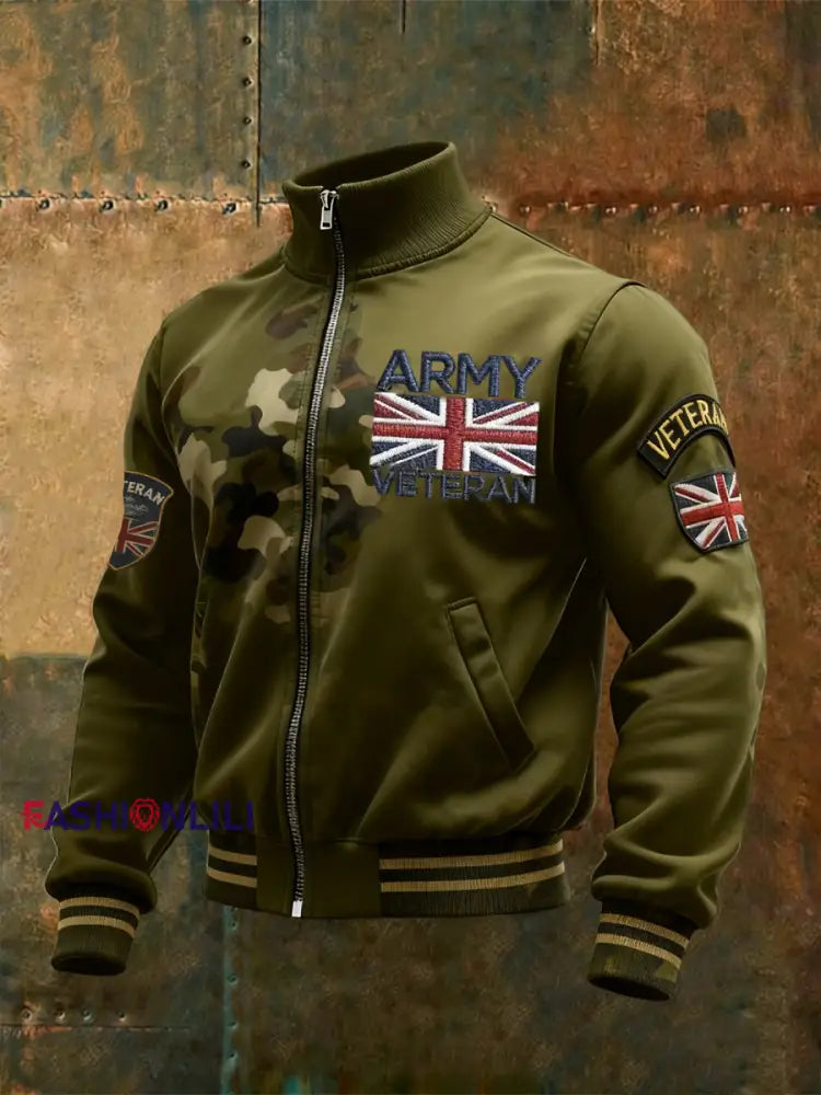 Men's ARMY VETERAN Print Sweatshirt