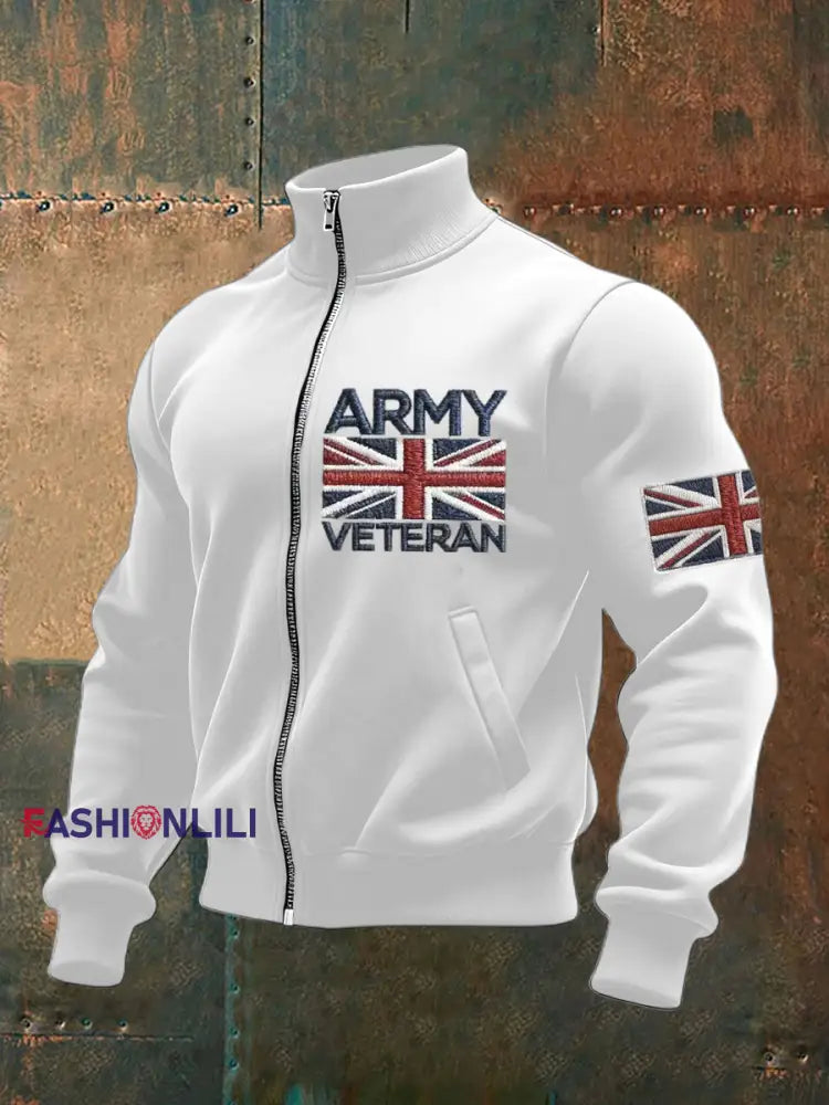 Men's ARMY VETERAN Print Sweatshirt