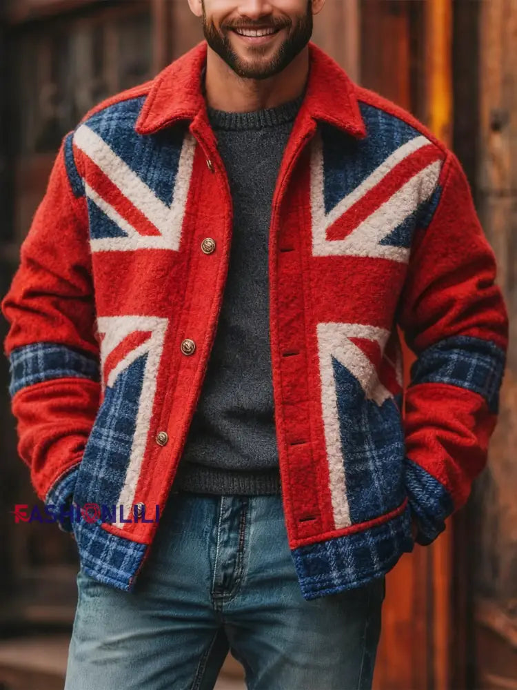 Men's British Style Casual Jacket